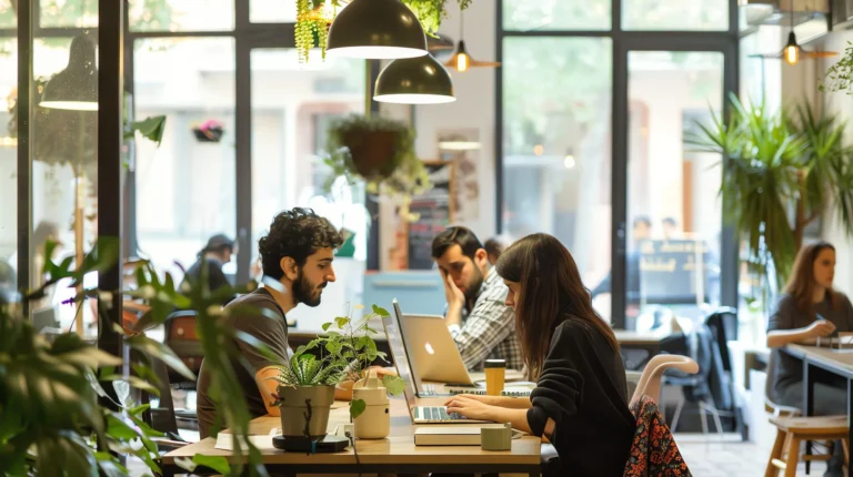 SALA DE COWORKING NODO CAFÉ