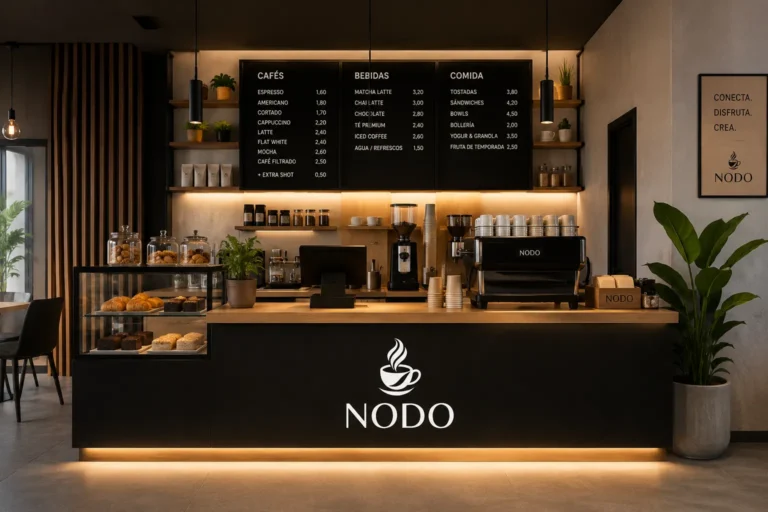 MOSTRADOR NODO CAFÉ